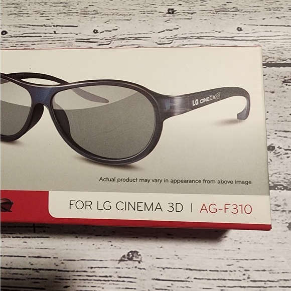 LG Cinema 3D Glasses AG-F310 Bundle 2 Glasses New In Box - Picture 3 of 3